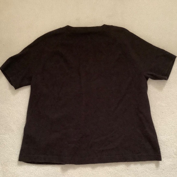 DKNY cashemiere short sleeves sweater - Picture 2 of 11